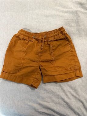 J. Crew - Crewcuts Drawstring Cotton Shorts - Rust Orange